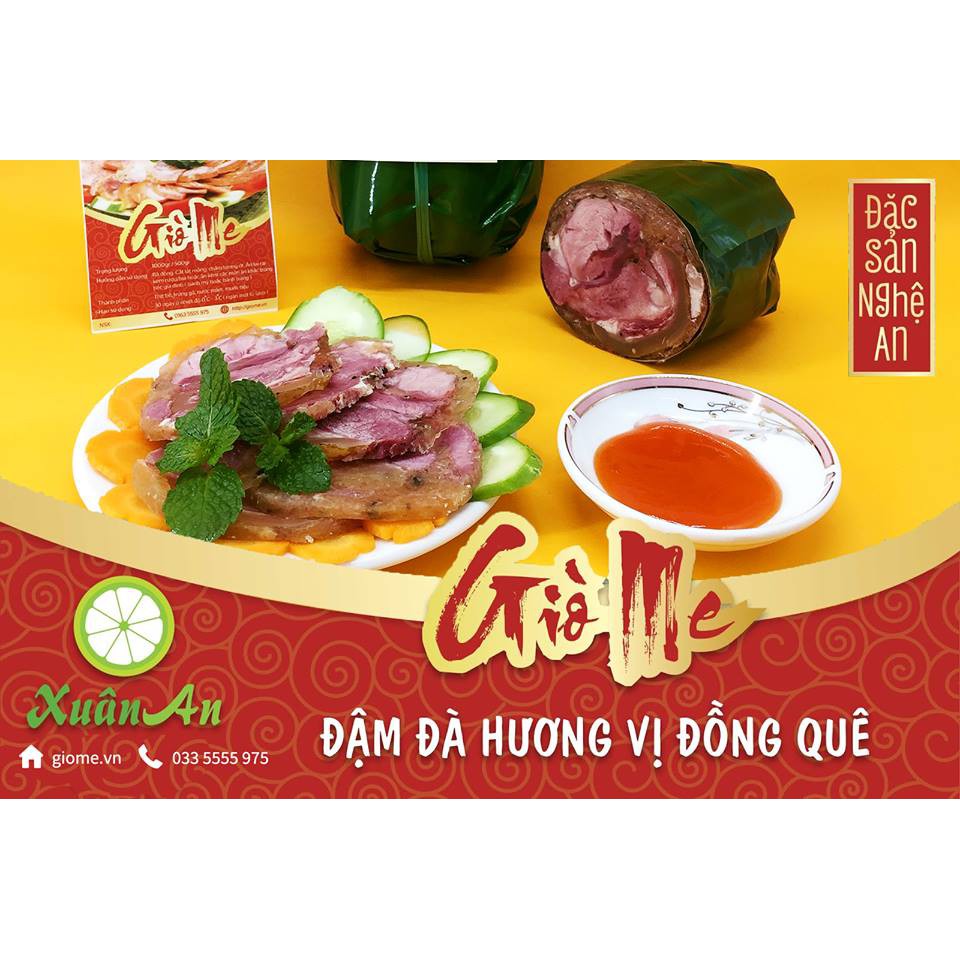 Giò bắp me Xuân An - hảo hạng