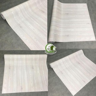 Giấy dán tường vân gỗ, [ 50cm x khổ 1,2m ] có sẵn keo