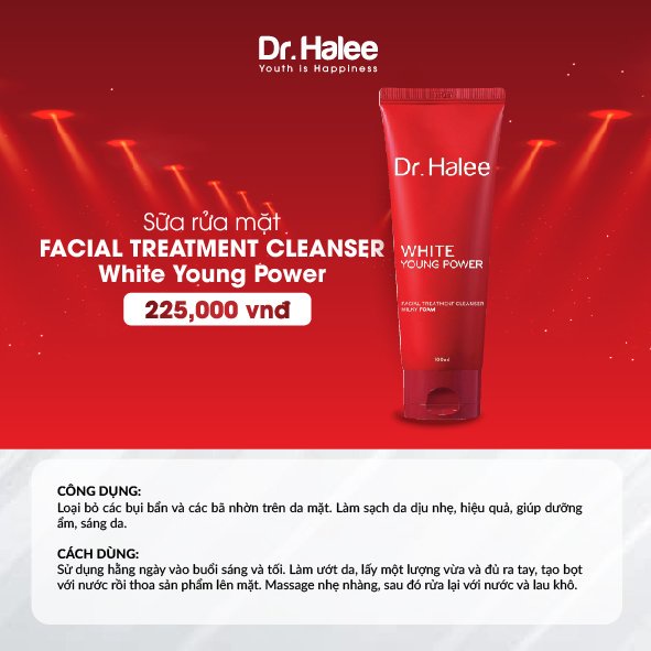 Sửa Rửa Mặt Dr.Halee Lành Tính, Ít Bọt - 100ml