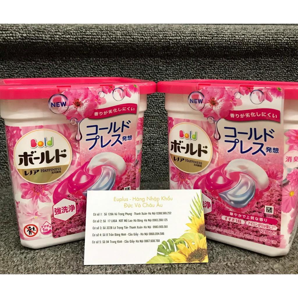 Viên giặt Gelball 4D - Nhật Bản (hộp 12 viên, túi 39 viên)