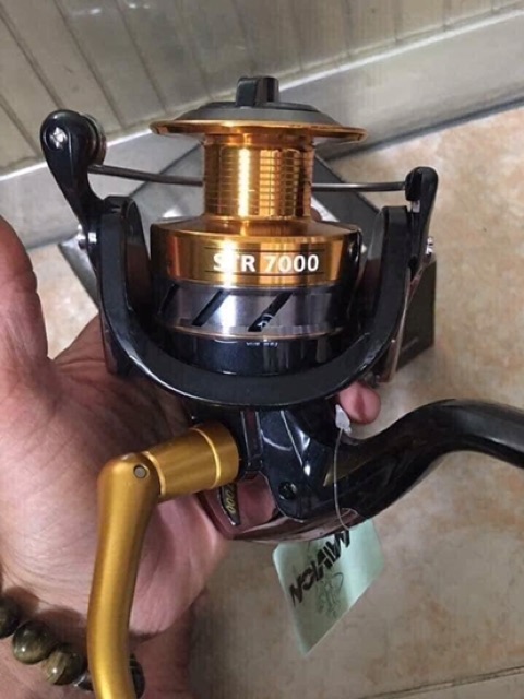 Máy câu cá ALVION STR 4000-5000-6000-7000 tặng kèm 1 lô phụ - ĐỒ CÂU PHÍA BẮC - S32