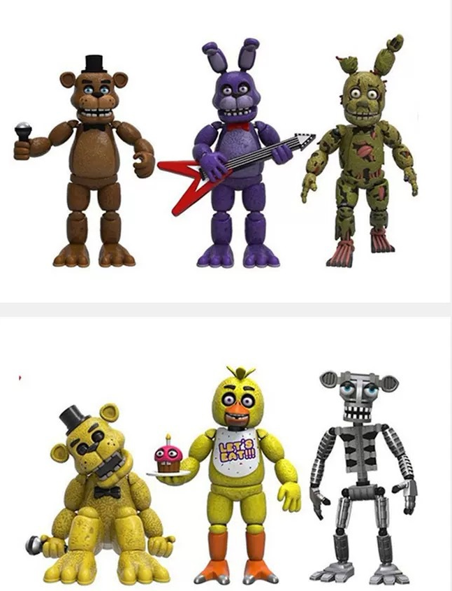 FUNKO Set 4 Mô Hình Đồ Chơi Nhân Vật Five Nights At Freddy 's