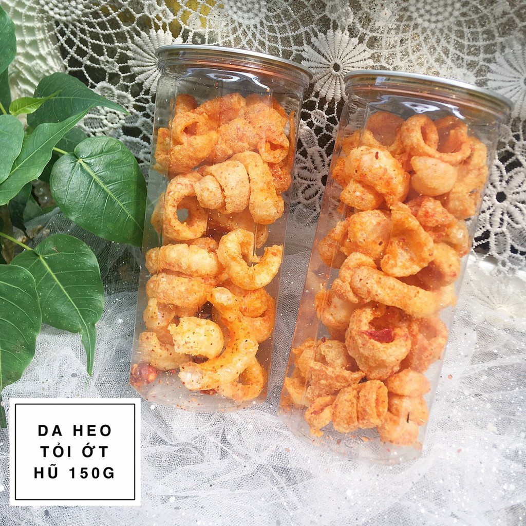 Da Heo Tỏi Ớt, Da Heo Mắm Hành Loại Ngon Ăn Siêu Ghiền Hũ 160g - Đồ Ăn Vặt Nhà Làm | BigBuy360 - bigbuy360.vn