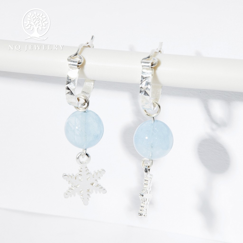 Bông tai hoa tuyết - NQ Jewelry