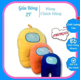 Gấu bông gối ôm Among Us siêu hot vải nhung cao cấp mềm mịn siêu xinh