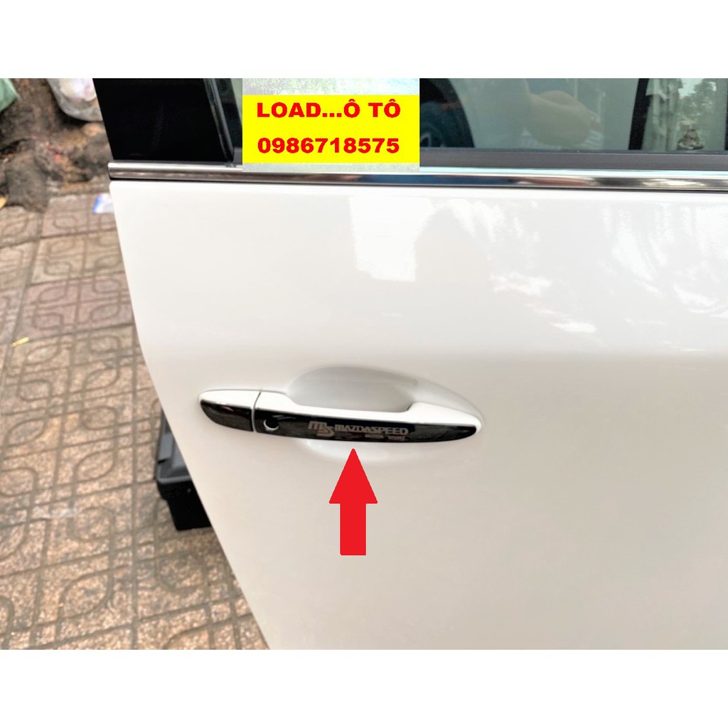 Ốp Tay Nắm, Hõm Cửa Xe Mazda CX5, CX8, Mazda 2,3,6 Vân Titan Cao Cấp Nhất Thị Trường