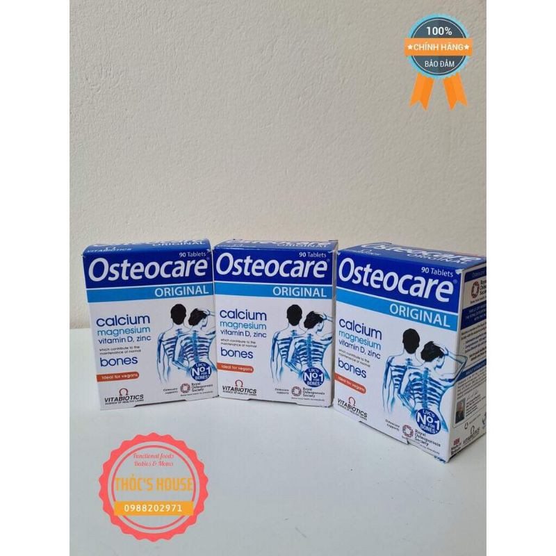 Canxi Osteocare hộp 90 viên
