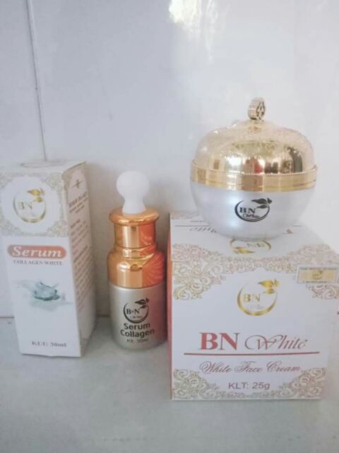 Kem bn white dưỡng trắng hồng da mặt