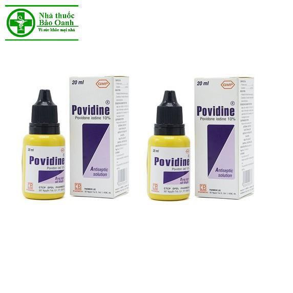 DUNG DỊCH SÁT KHUẨN POVIDIN 20ML