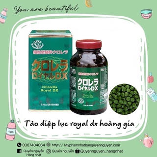 Tảo Lục Hoàng Gia Chlorella Royal DX 1550 viên (Nội Địa) Nhật bản Chính hãng