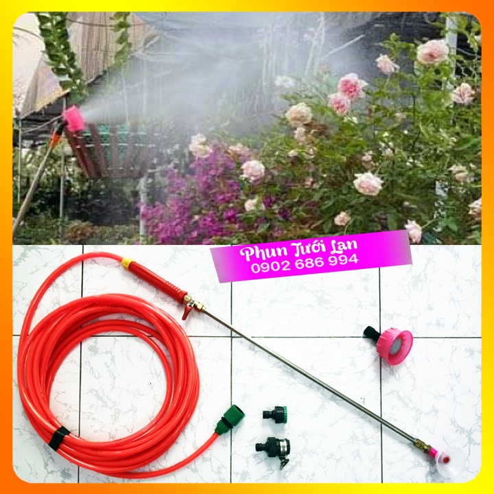Cần Tưới Lan, Cây Cảnh- Trọn Bộ Tưới Phun Sương Lắp Vòi Nước