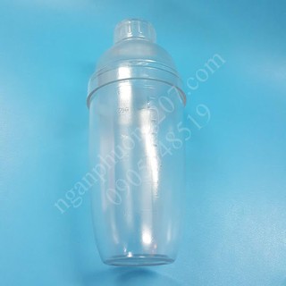 Bình lắc shaker 700ml có vạch chia in mờ