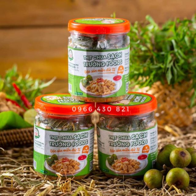 Combo 5 hộp nhiều bì - Thịt Chua Trường Foods