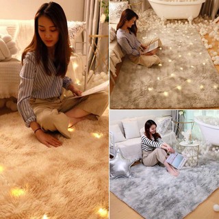 Thảm lông giá rẻ kích  thước 1m2*1m6