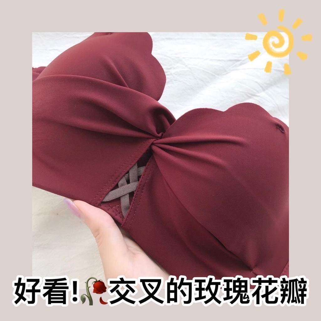 Set Đồ Lót Dày Dặn Không Gọng Thép Phong Cách Nhật Bản Quyến Rũ Cho Nữ