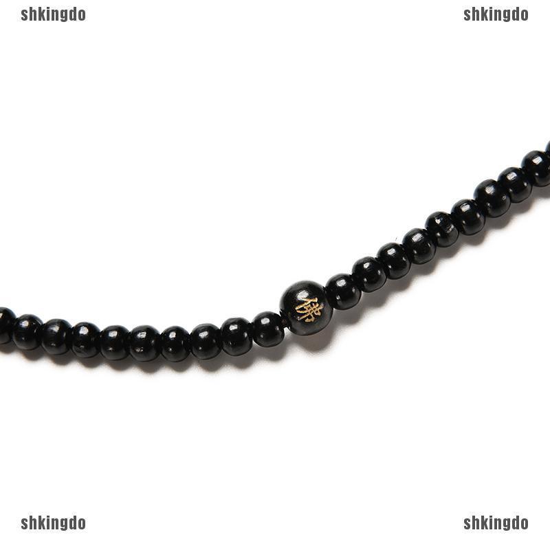 Vòng Tay Chuỗi Hạt Gỗ Phong Cách Phật Giáo