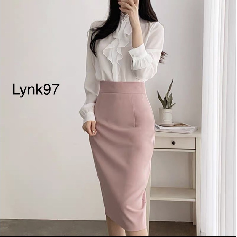 Chân váy bút chì dáng dài/chân váy dài/chân váy công sở/chân váy đẹp/chân váy xếp li/chân váy đẹp giá rẻ l/chân váy