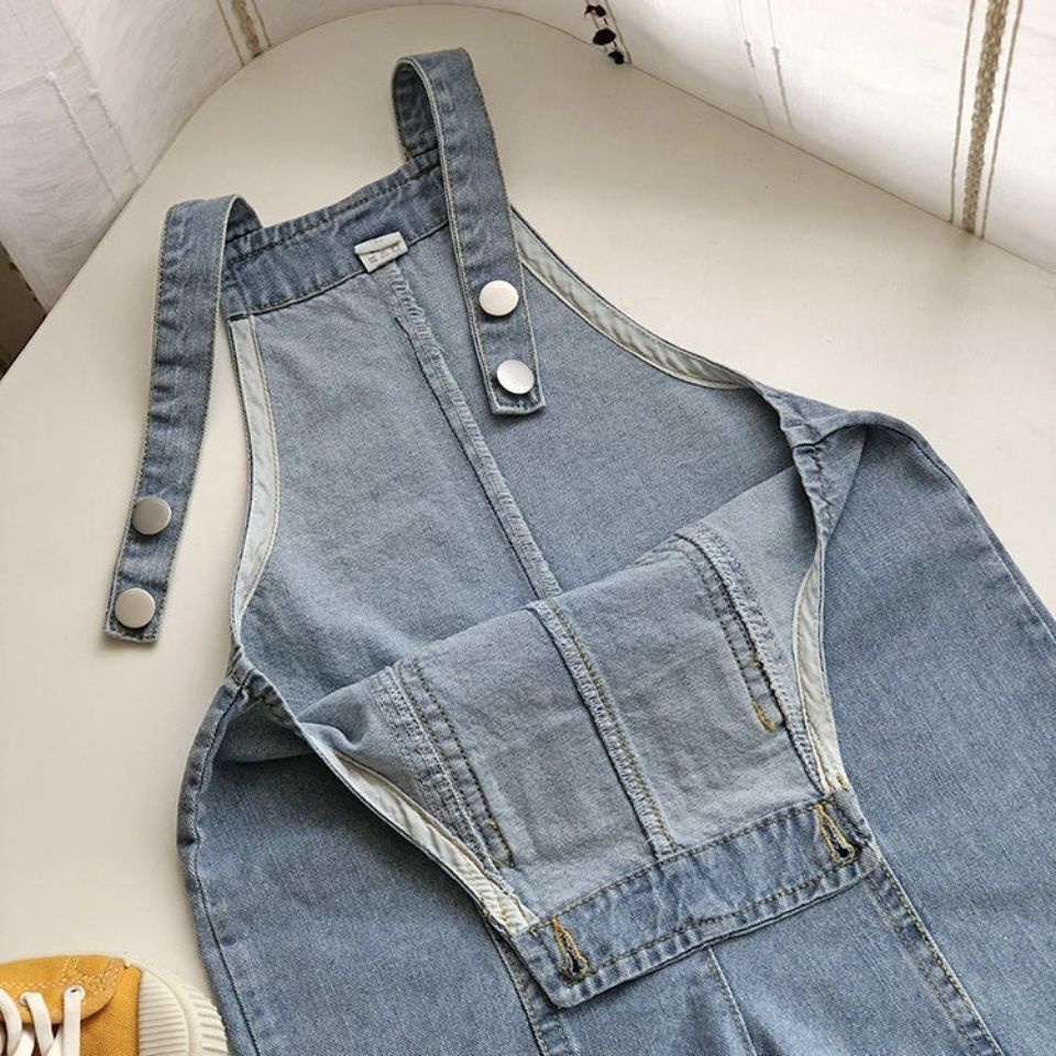 Quần Yếm Denim Thời Trang Mùa Hè Phong Cách Hàn Nhật Hàng Mới 2022 Cho Bé Gái