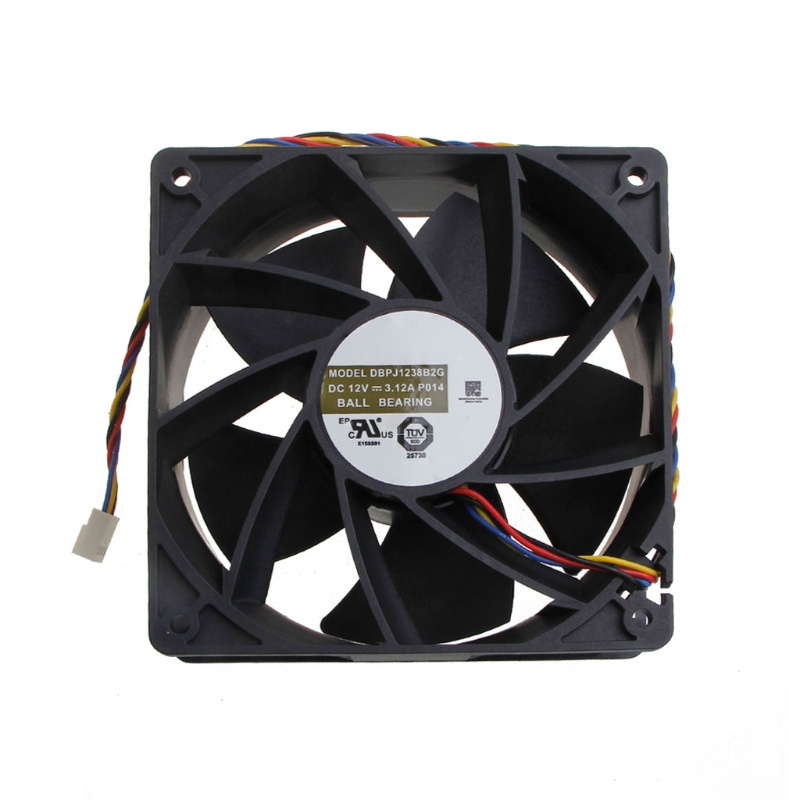 Quạt Tản Nhiệt Không Chổi Than DC DBPJ1238B2G 12CM 120mm DC12V 3 12A 120x120x38mm 4P 7500r