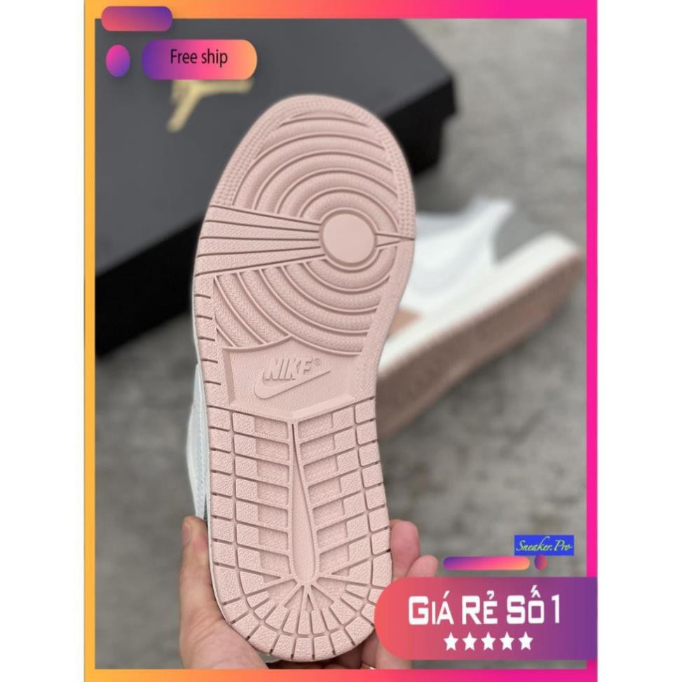 (FULL BOX + QUÀ TẶNG) Giày thể thao Jordan 1 Low Milan cổ thấp siêu đẹp dành cho nam và nữ, hoặc dây giày JD1 random màu | BigBuy360 - bigbuy360.vn