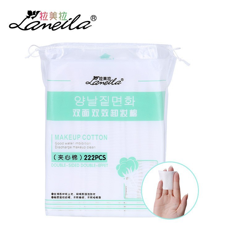 Combo 10 Bông tẩy trang Lameila 222 miếng