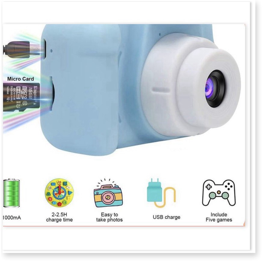 [HnL-Store] MÁY ẢNH KỸ THUẬT DSRL MINI CHO BÉ + tặng thẻ 16GB | BigBuy360 - bigbuy360.vn