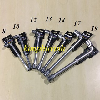 01 CẦN SIẾT CHỮ L 8 -> 19 KHÓA ỐNG ĐIẾU REBEL - ỐNG ĐIẾU VẶN ỐC