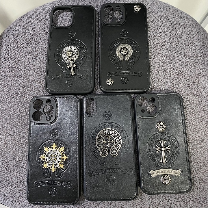 Ốp lưng da iPhone Chrome Hearts