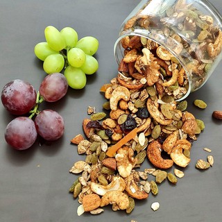 Granola ngũ cốc hạt 20% yến mạch