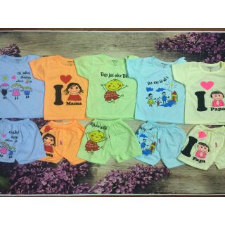 Sale Set 5 bộ cho bé, bộ ngắn tay cho bé, bộ hè cho bé