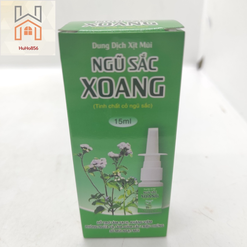 [Chính hãng] Xịt Mũi Ngũ Sắc Xoang - Lọ 15ml