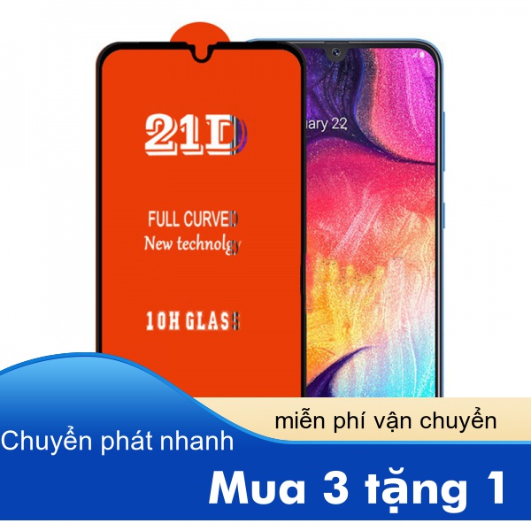 Kính Cường Lực Bảo Vệ Màn Hình Toàn Diện 21D Cho Samsung Galaxy J2 J3 J4 J5 J6 J7 Core Duo Max Plus Pro Prime 2017 2018 2020