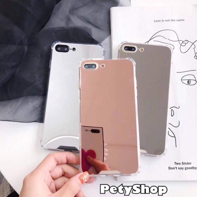 Ốp dẻo gương chống sốc iPhone 7Plus/8Plus/X