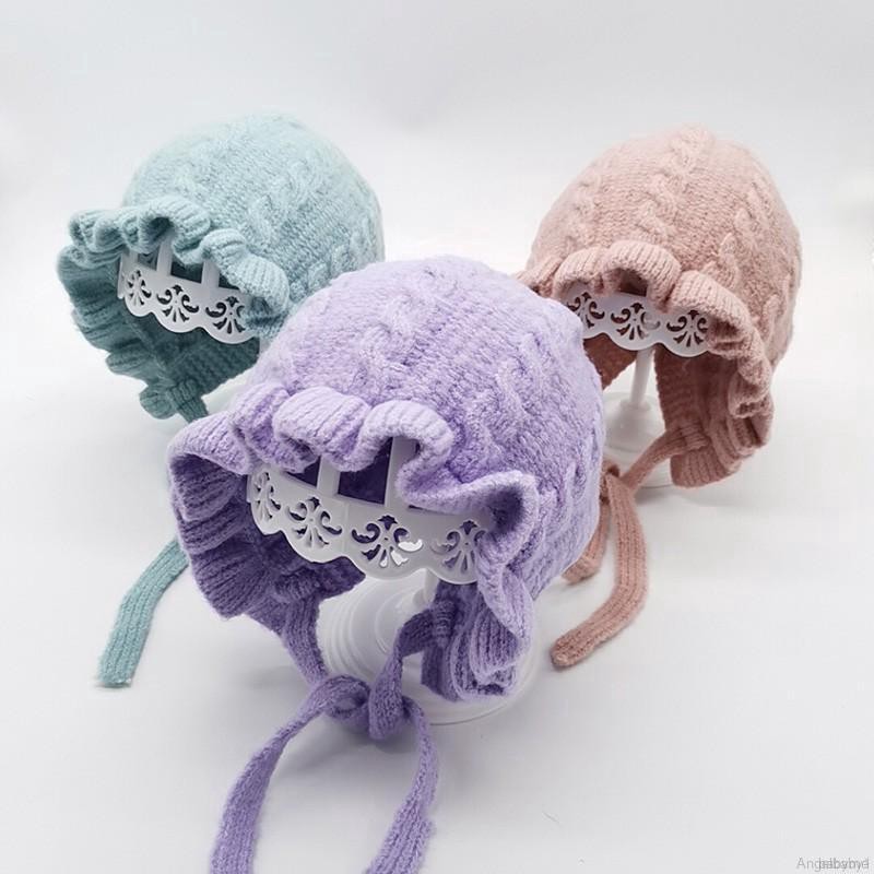 Mũ kiểu dáng gợn sóng làm phụ kiện chụp ảnh cho bé