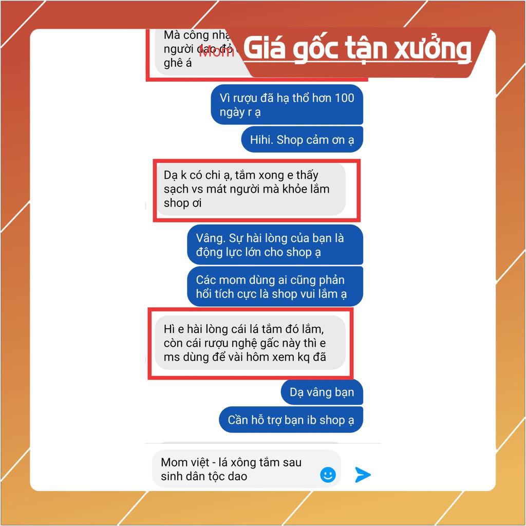 LÁ TẮM SAU SINH DÂN TỘC DAO ĐỎ SAPA MOMVIET CHUẨN 32 VỊ TẮM RỬA XÔNG CHO MẸ SAU SINH KHÔNG KIÊNG CỮ