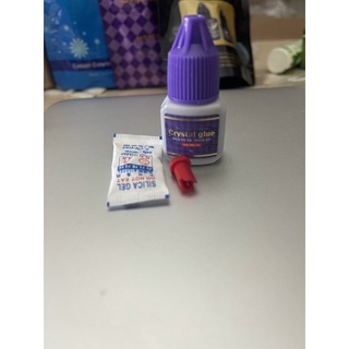 Keo nối mi crystal glue tím 5ml