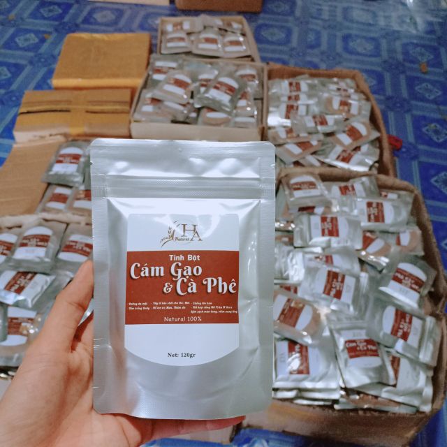 Tinh bột cám gạo & cà phê HA