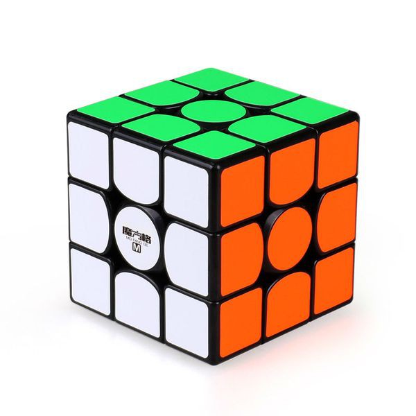 QiYi WuWei 3x3 M Rubik 3x3 cao cấp hộp nhựa có nam châm sẵn (Viền đen / Không viền)