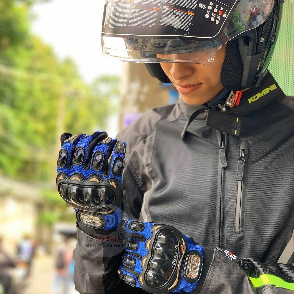 Găng tay dài ngón Pro-Biker