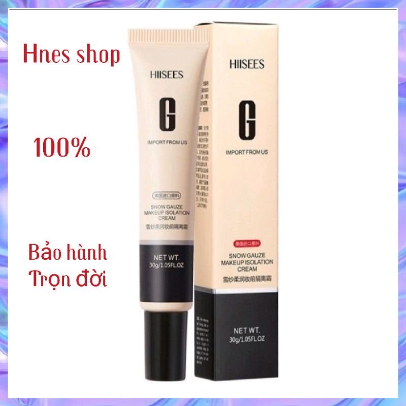 Kem nền che khuyết điểm HIISEES chính hãng 30g