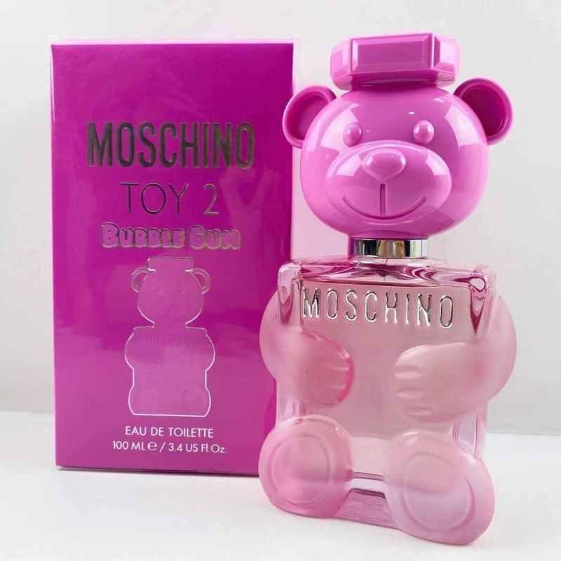 Nước hoa Moschino toy 2 Bubble Gum gấu hồng hương thơm ngọt ngào trẻ ...