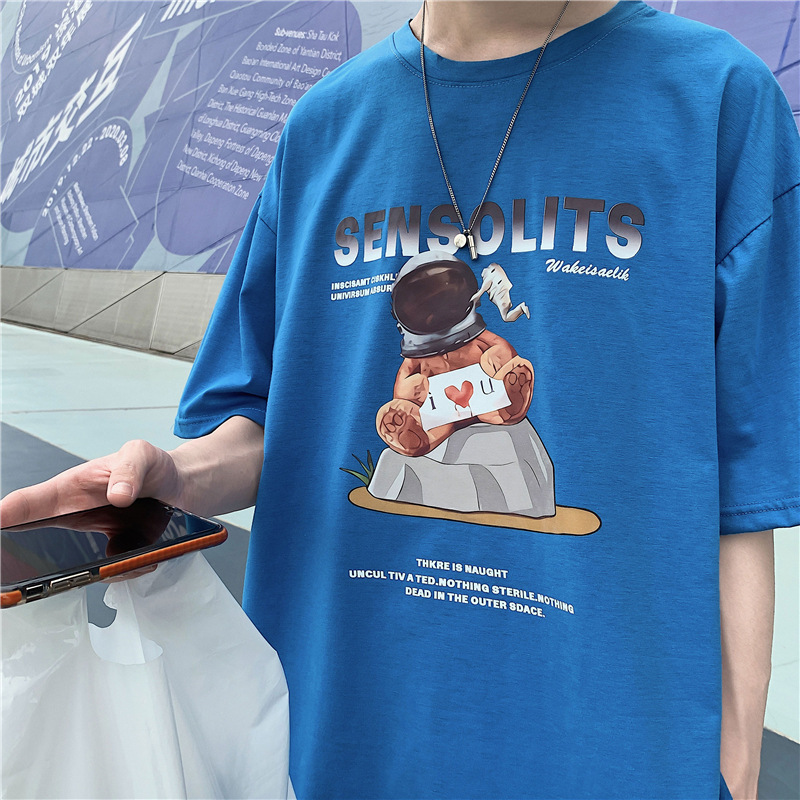 [7 Ngày đổi trả nếu không hài lòng]Áo thun form rộng tay lỡ, áo thun nữ, áo phông rộng dáng unisex in SENSOLITS NTL110 | BigBuy360 - bigbuy360.vn