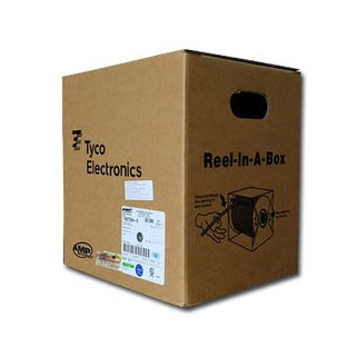Thùng cable cáp mạng AMP LX CAT 5E UTP 305M 0708 chống nhiễu tốt