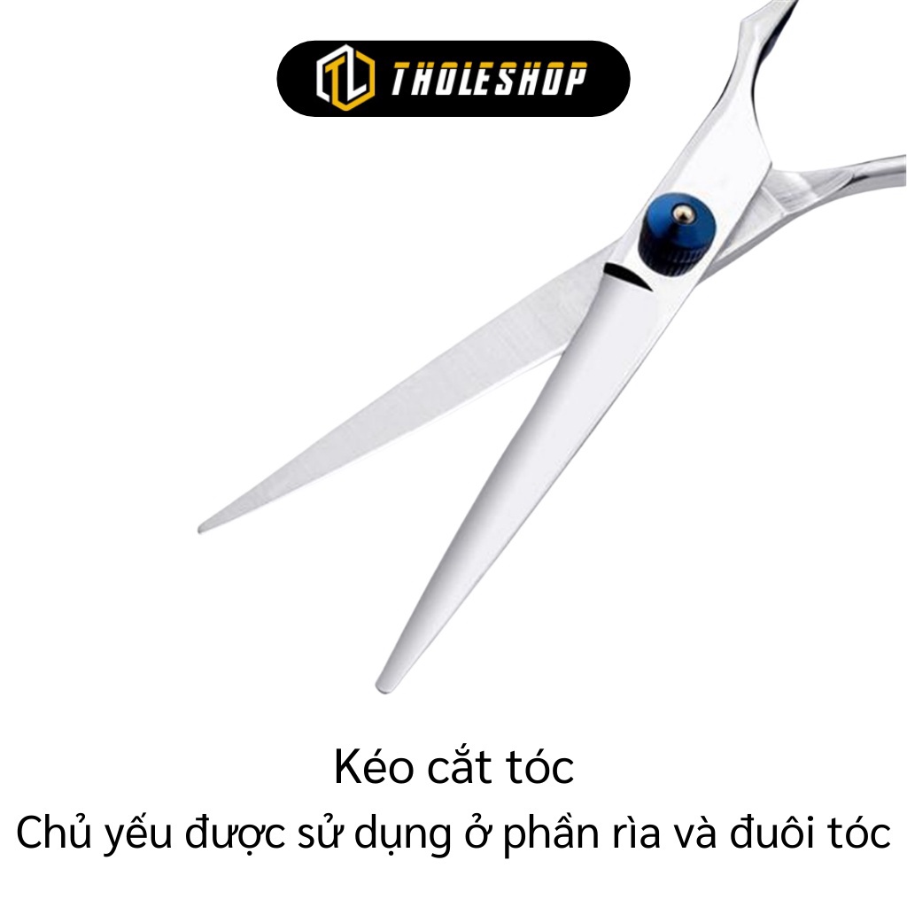 [SGD] Bộ Kéo Cắt Tóc - Bộ Phụ Kiện 8 Món Cắt Tóc Chuyên Nghiệp Tại Nhà, Chống Gỉ 8283