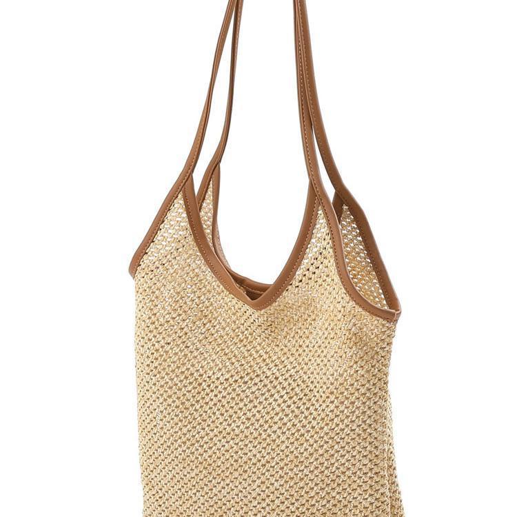 Túi Xách Đan Sợi Mây Phong Cách Hàn Quốc Cho Nữ