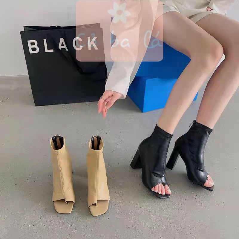 GIÀY THỜI TRANG COBALA SHOES - GUỐC NỮ XỎ NGÓN - GIÀY BOOT PHONG CÁCH HIỆN ĐẠI CỔ CAO B22090700