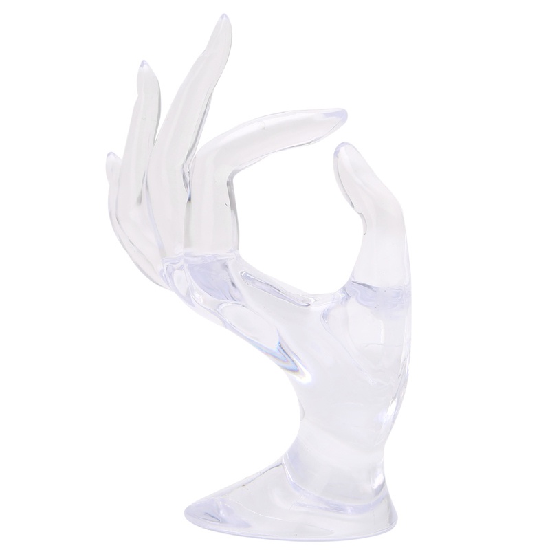 TAK Mannequin OK Hand Finger Glove Ring Bracelet Bangle Jewelry Display Stand Holder