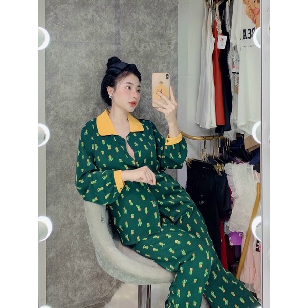 Đồ Bộ pijama Chất Mango hàng loại 1