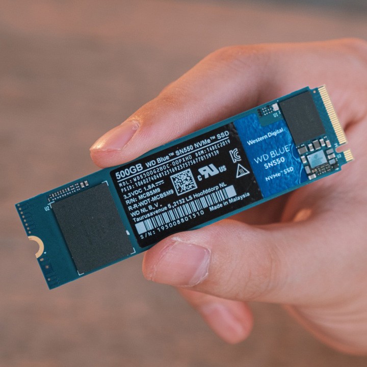 [Mã 229ELSALE hoàn 7% đơn 300K] Ổ cứng SSD M.2 PCIe NVMe W.D Blue SN550 250GB 500GB 1TB - bảo hành 5 năm