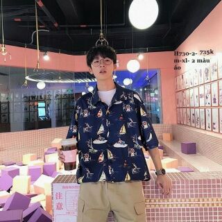 SIÊU PHẨM - SƠ MI LỤA TAY LỠ HOẠ TIẾT CAO CẤP KÈM ẢNH THẬT